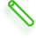 cylindrical shape with green boundaries
